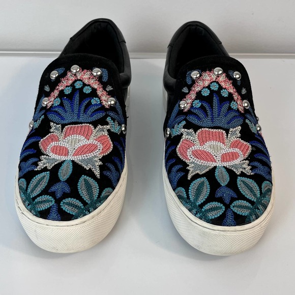 Rebecca Minkoff Noelle Embellished Slip On Sneakers Size 5.5 - Picture 4 of 10